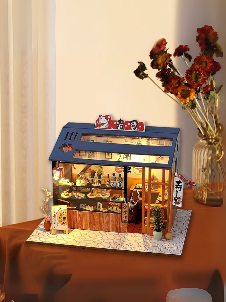 DIY Mini House - Hanami Sushi Stop
