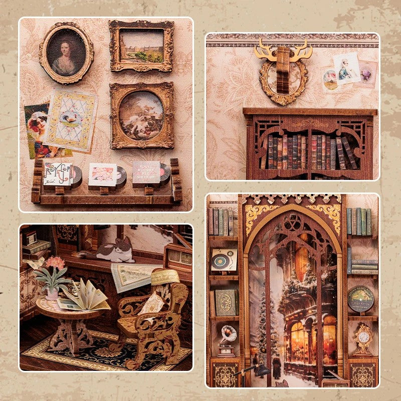 DIY Book Nook - Timeless Reading Room