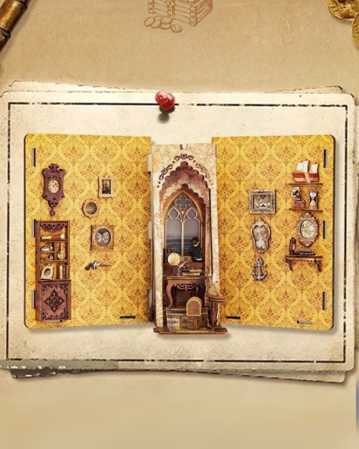 DIY Book Nook - Voyager's Study