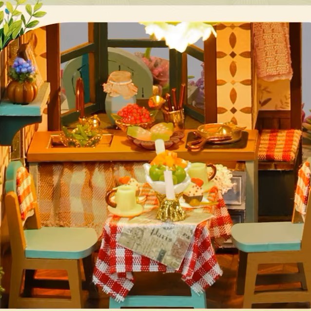 DIY Mini House - Idyllic Cottage