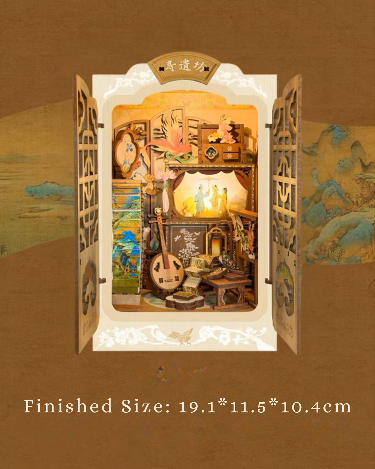 DIY Book Nook - Chinese Artifact Collection