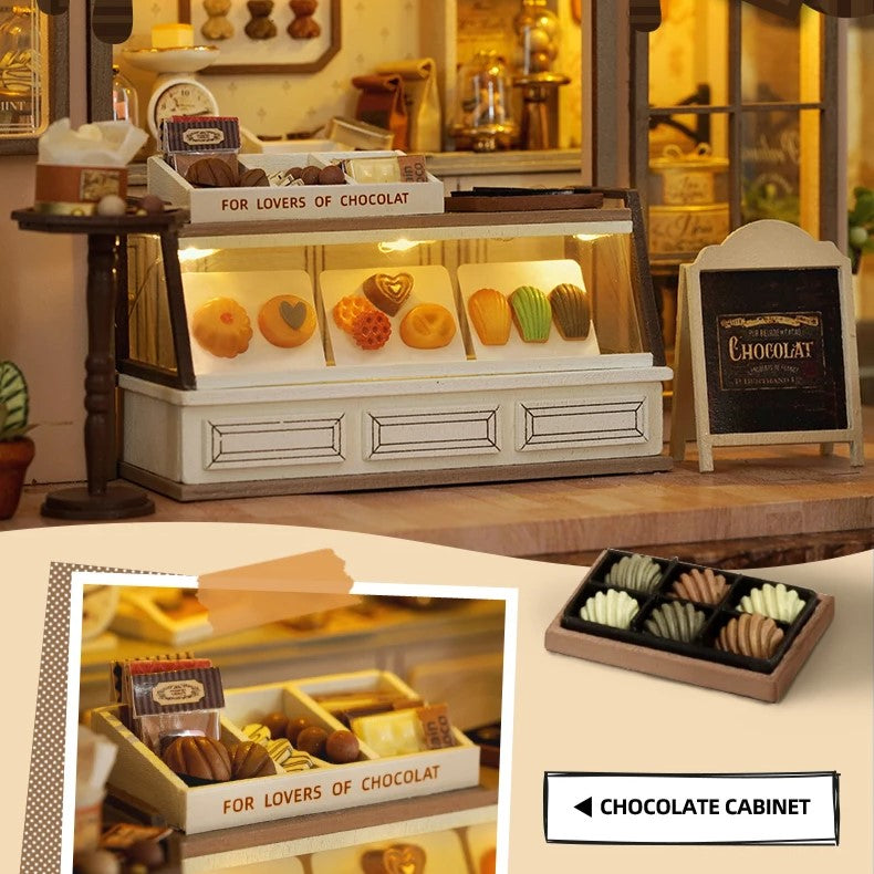 DIY Mini House - Sweet Choco Bakery