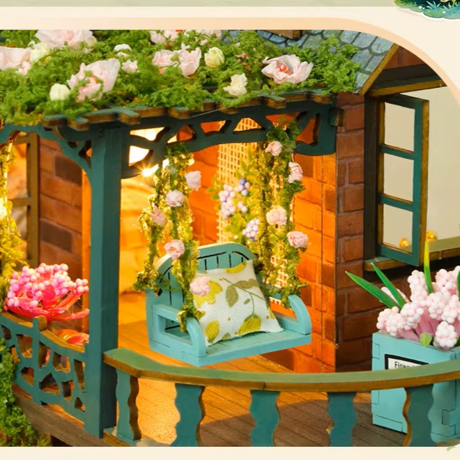 DIY Mini House - Idyllic Cottage