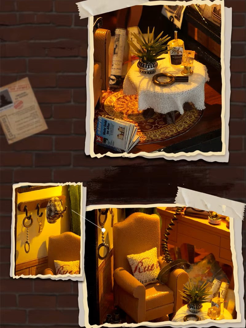 DIY Book Nook - Detective Agency
