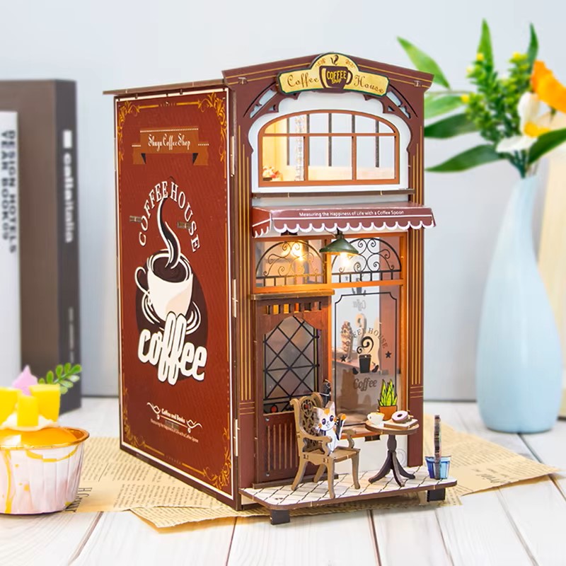 DIY Book Nook - Coffee House