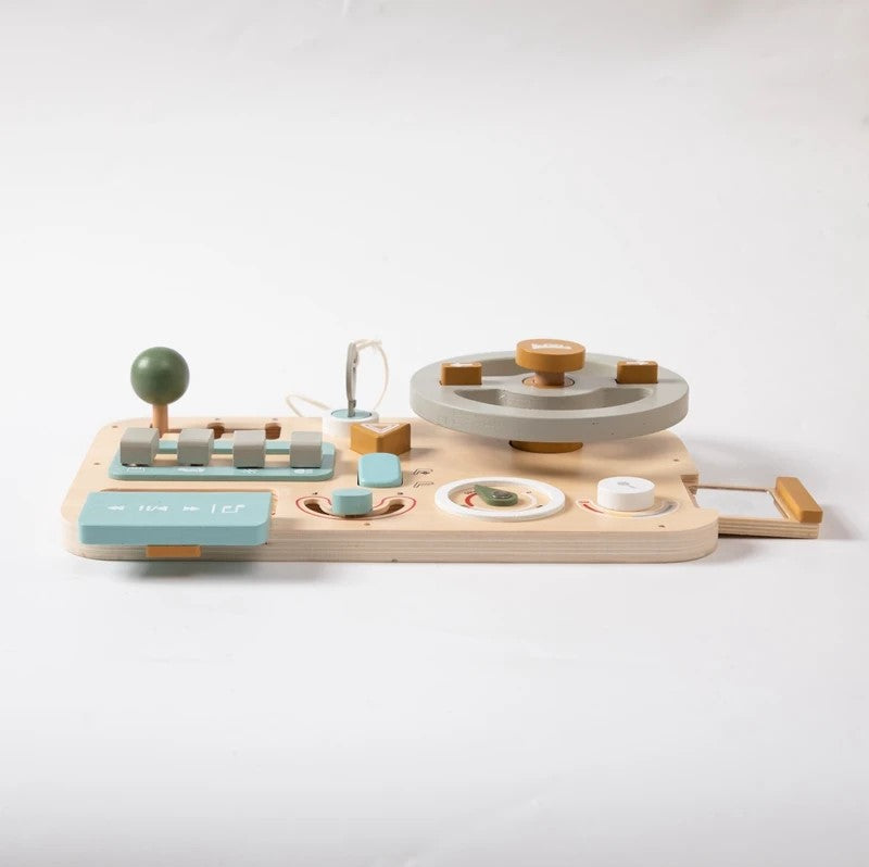 Montessori Toy Set - Steering Wheel and Dashboard
