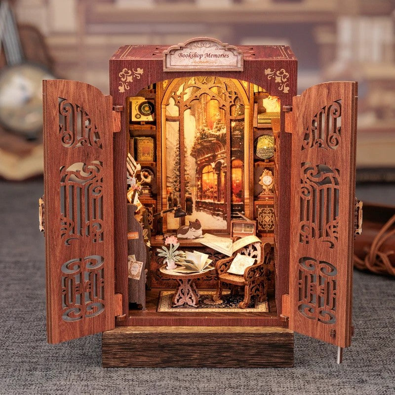 DIY Book Nook - Timeless Reading Room
