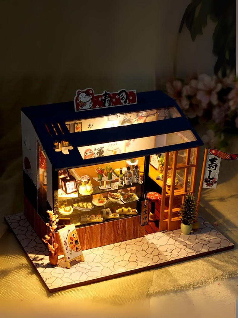 DIY Mini House - Hanami Sushi Stop