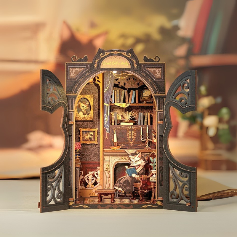 DIY Book Nook - Aristocat's Study