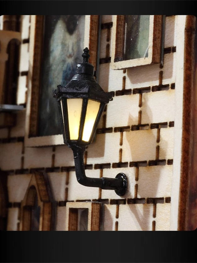 DIY Book Nook - Staircase Hall of Portraits