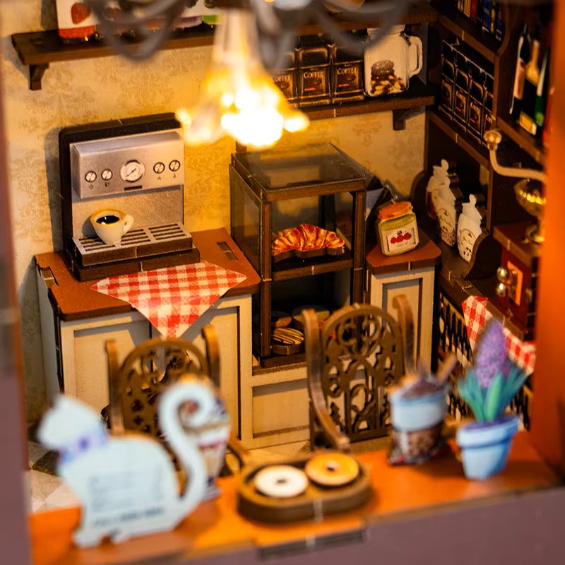 DIY Book Nook - Coffee House