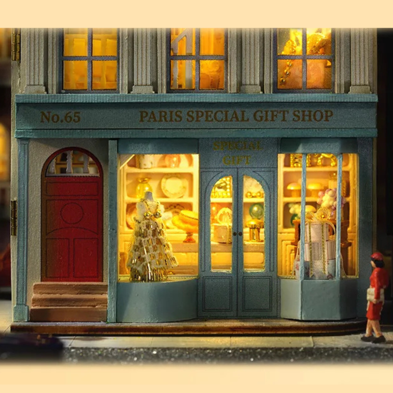DIY Mini House – Paris Gift Shop