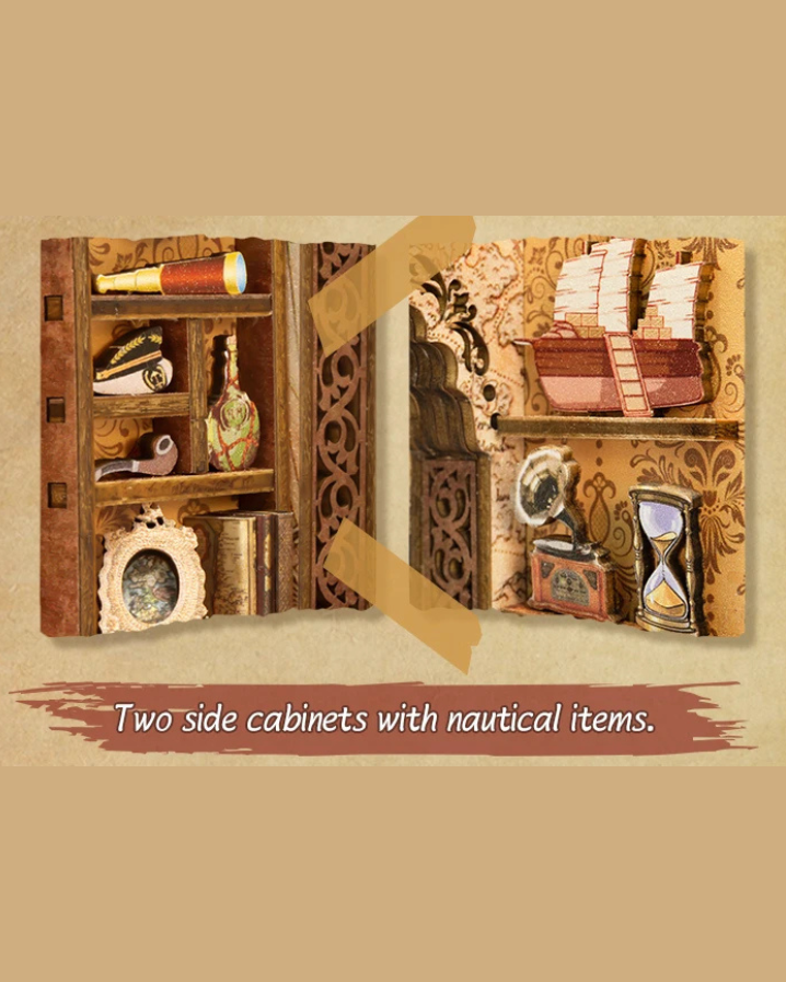 DIY Book Nook - Voyager's Study