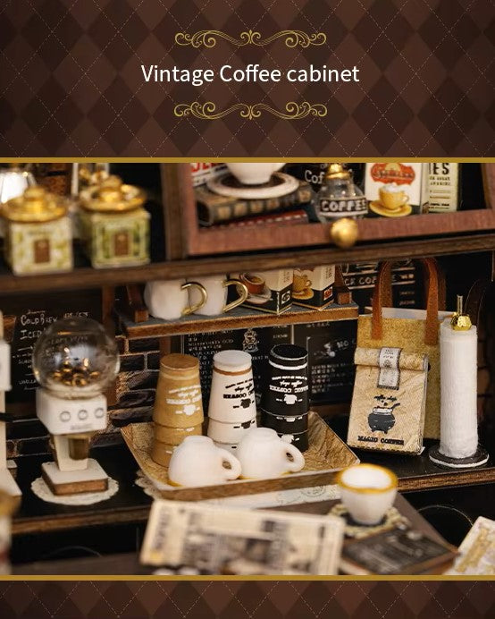 DIY Mini House - Magic Coffee Shop