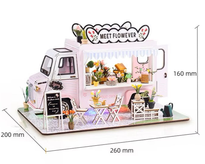 DIY Mini House - Flower Truck