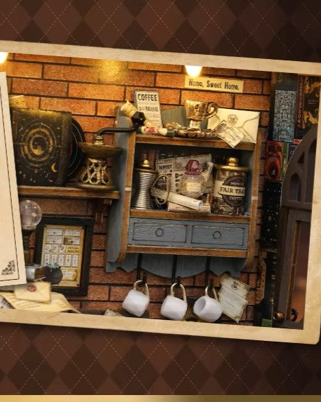 DIY Mini House - Magic Coffee Shop