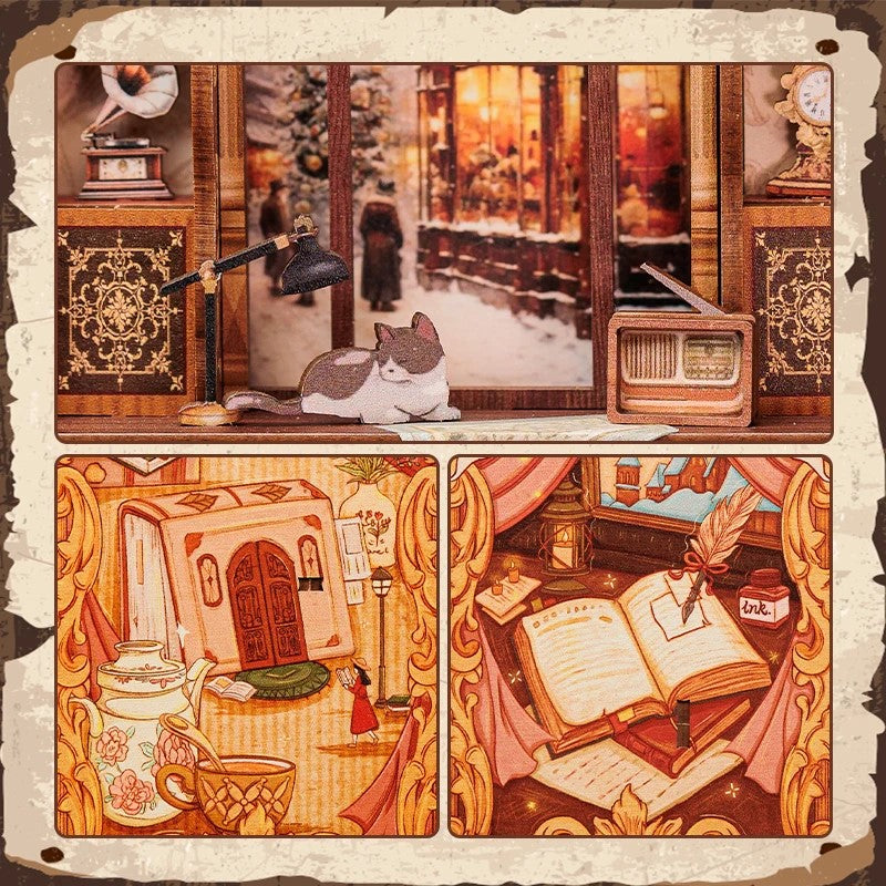 DIY Book Nook - Timeless Reading Room