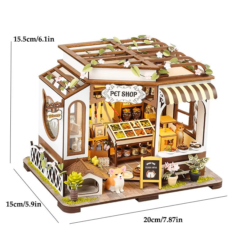 DIY Mini House - Pet Shop