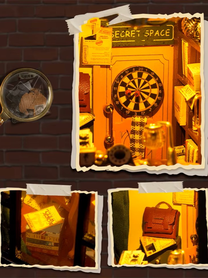 DIY Book Nook - Detective Agency