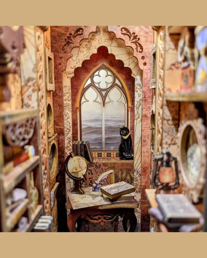 DIY Book Nook - Voyager's Study