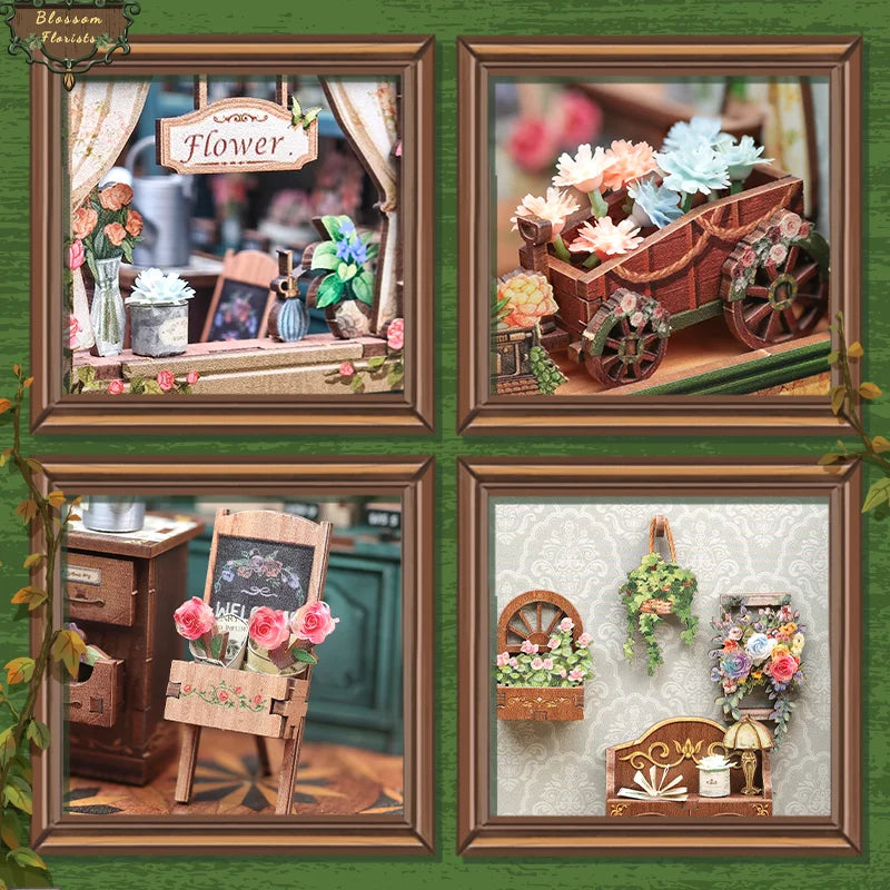 DIY Mini House - DIY Boutique Florist