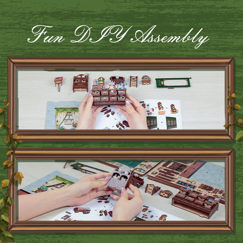 DIY Mini House - DIY Boutique Florist