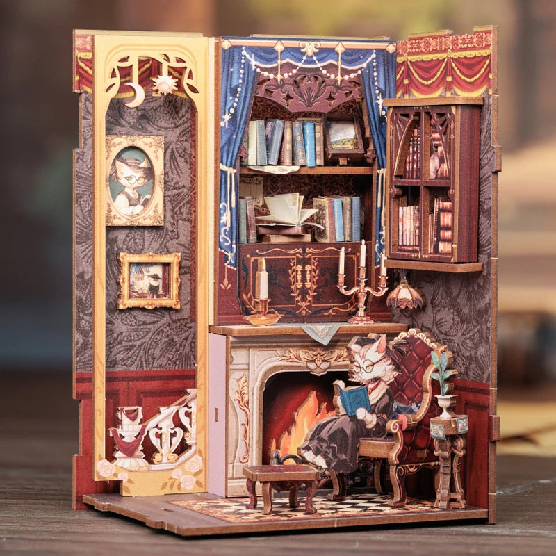 DIY Book Nook - Aristocat's Study