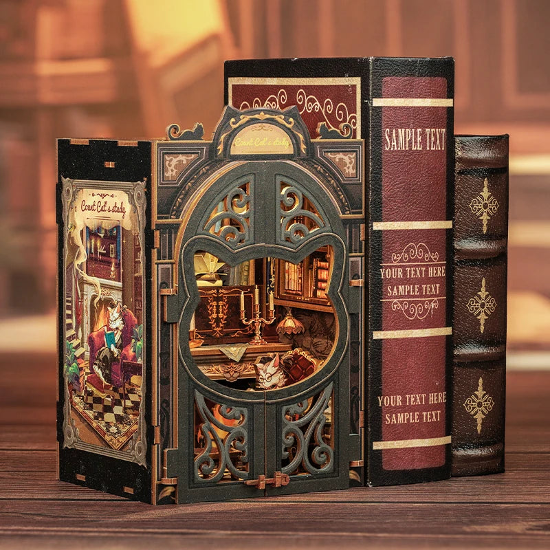 DIY Book Nook - Aristocat's Study