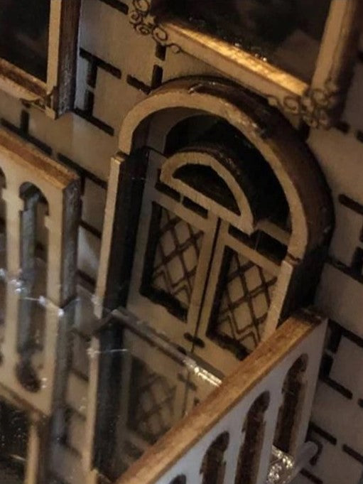 DIY Book Nook - Staircase Hall of Portraits