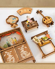 DIY Book Nook - Chinese Artifact Collection