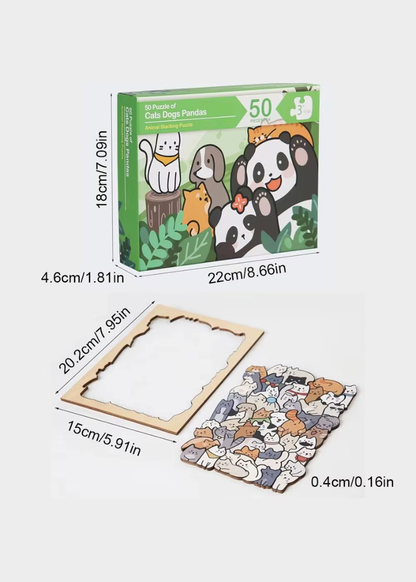 Unique Puzzles - Animal Stacking