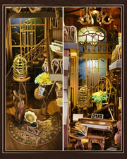 DIY Book Nook - Nightingale Piano Room