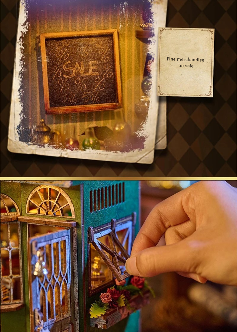 DIY Book Nook - Verdant Magic Shop