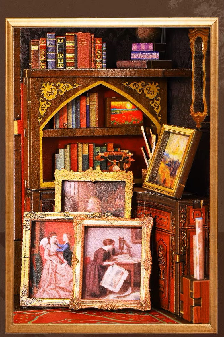 DIY Book Nook - Retro Art Studio