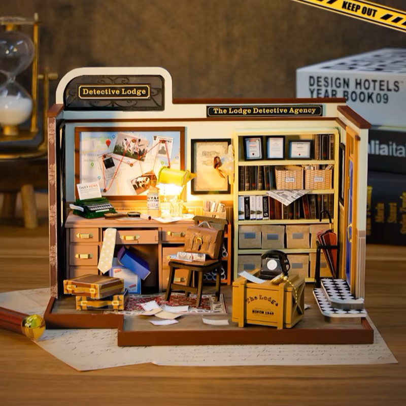 DIY Mini House - Detective Agency