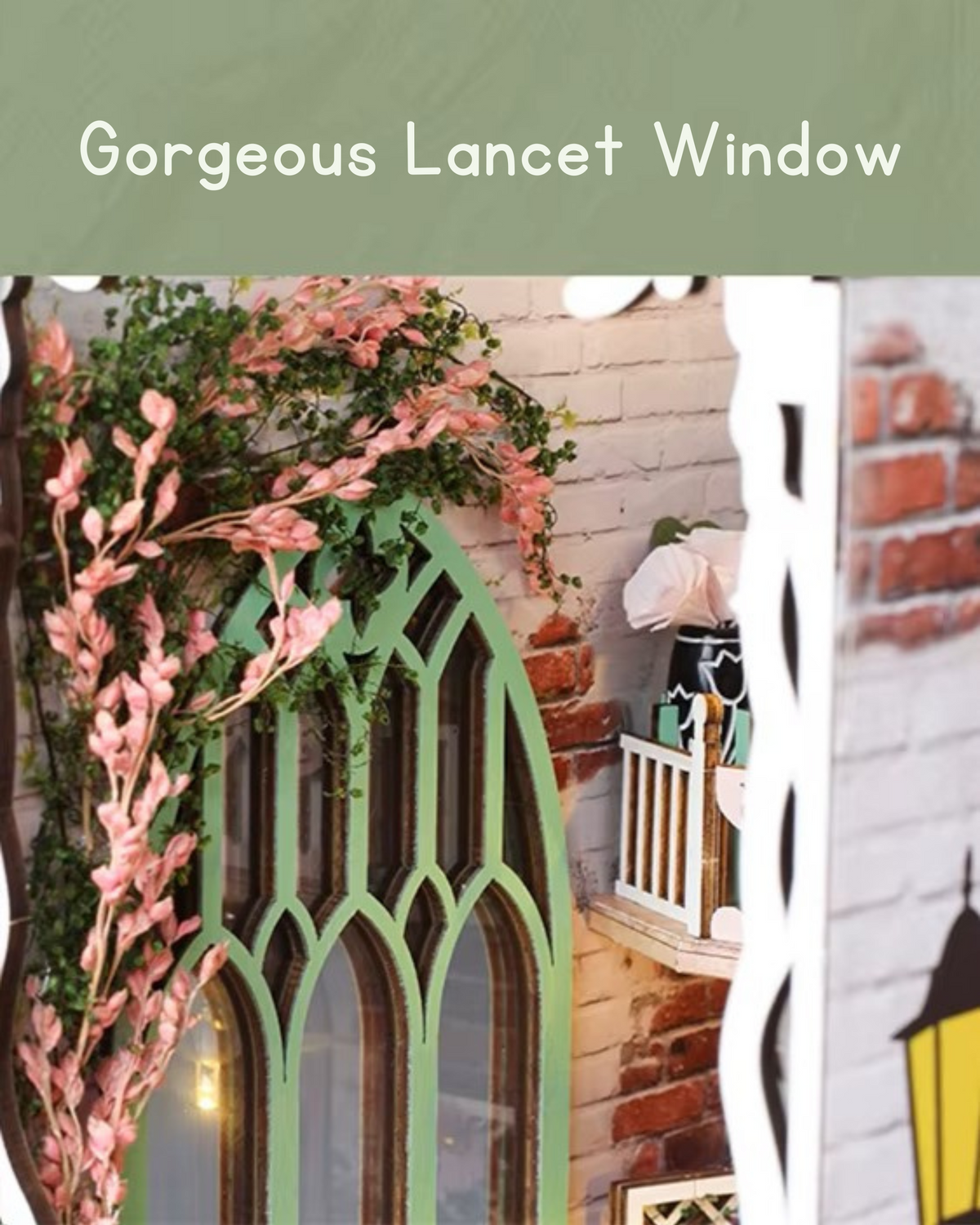 DIY Book Nook - Flower House