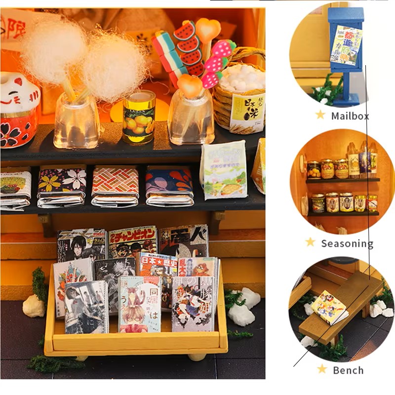 DIY Mini House - Japanese Store