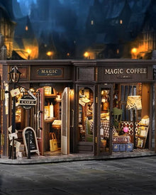 DIY Mini House - Magic Coffee Shop