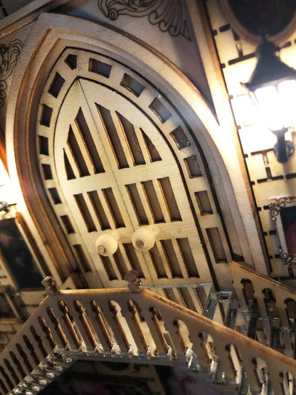 DIY Book Nook - Staircase Hall of Portraits