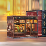 DIY Mini House - Retro Coffee Shop