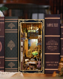 DIY Book Nook - Nightingale Piano Room