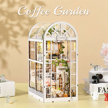 DIY Book Nook - Coffee Garden