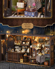DIY Mini House - Magic Coffee Shop