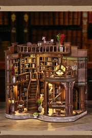 DIY Mini House - Old Manor Library
