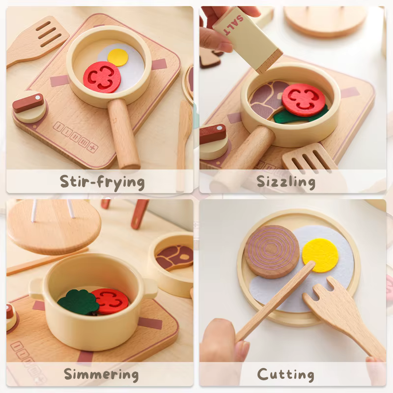 Montessori Toy Set - Little Chef's Cooking Set