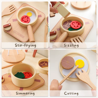 Montessori Toy Set - Little Chef's Cooking Set