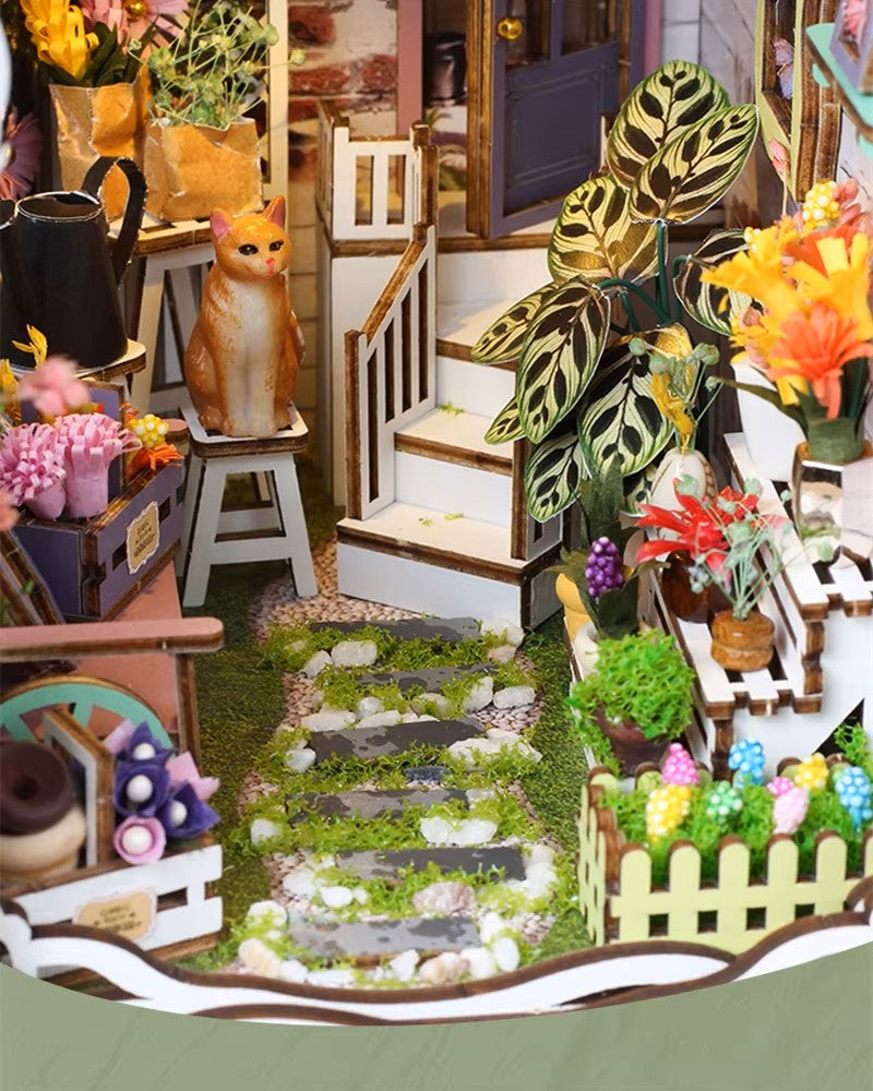 DIY Book Nook - Flower House
