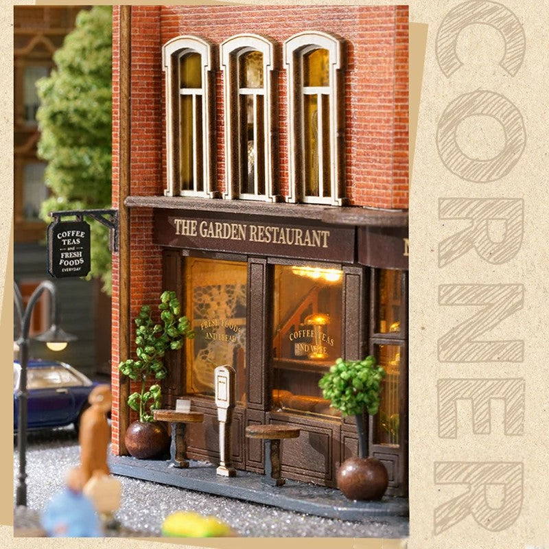 DIY Mini House - Corner Restaurant
