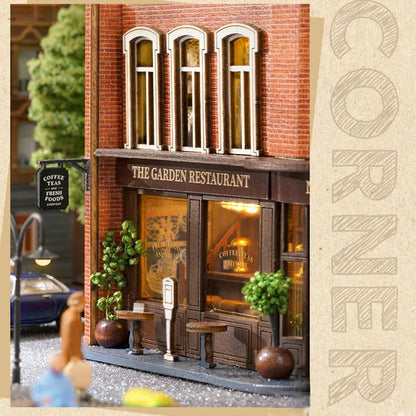 DIY Mini House - Corner Restaurant