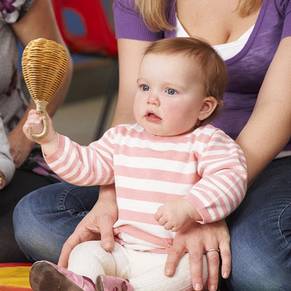 Baby Rattle Toys - Pear, Lemon, Rattan